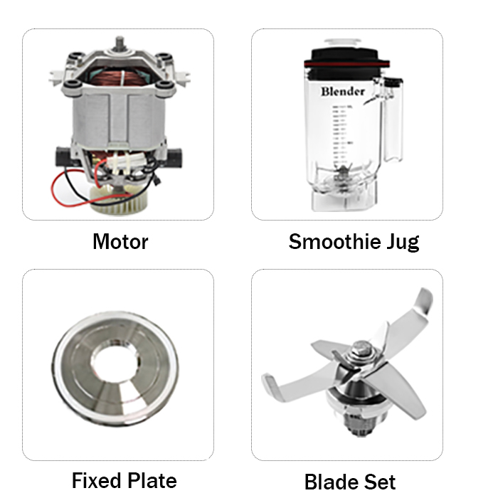 Commercial Blender Heavy Duty - Blender Komersial Daya Tinggi 1.8L Warna