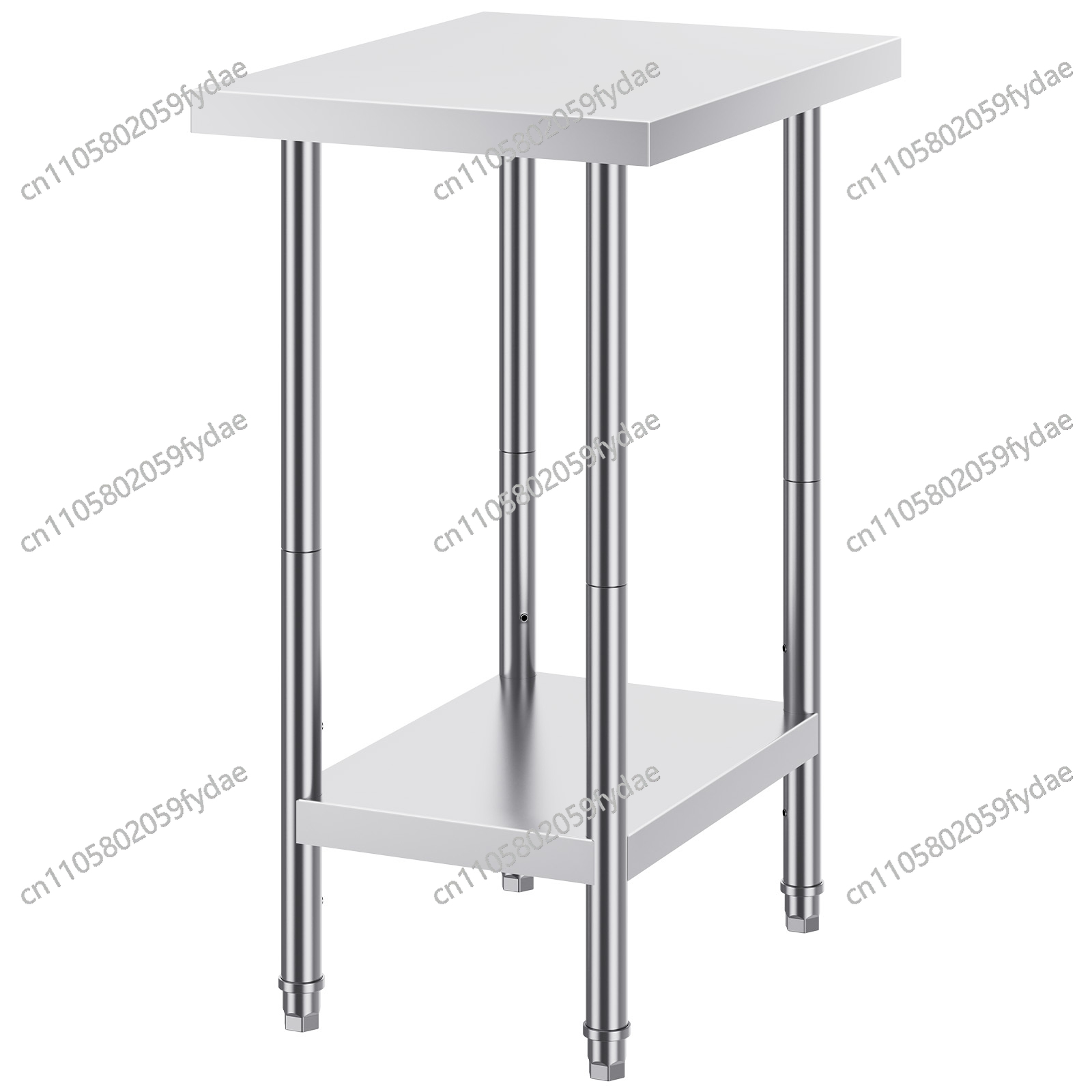 Commercial Kitchen Prep Table With Storage - Meja Persiapan Baja Anti Karat Daya