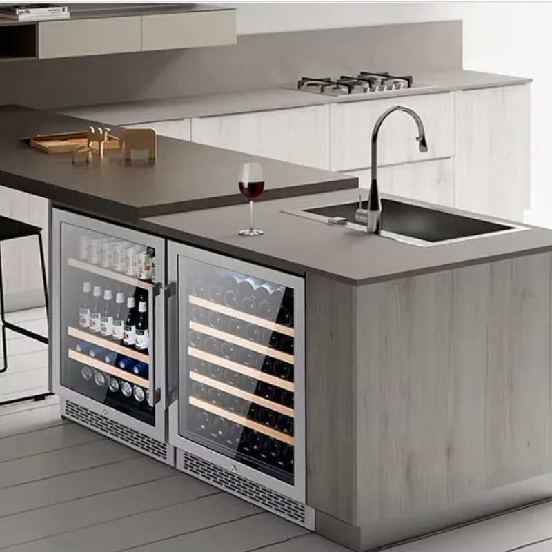 Commercial Kitchen Zones - Lemari Pendingin Anggur 48 Botol, Kulkas