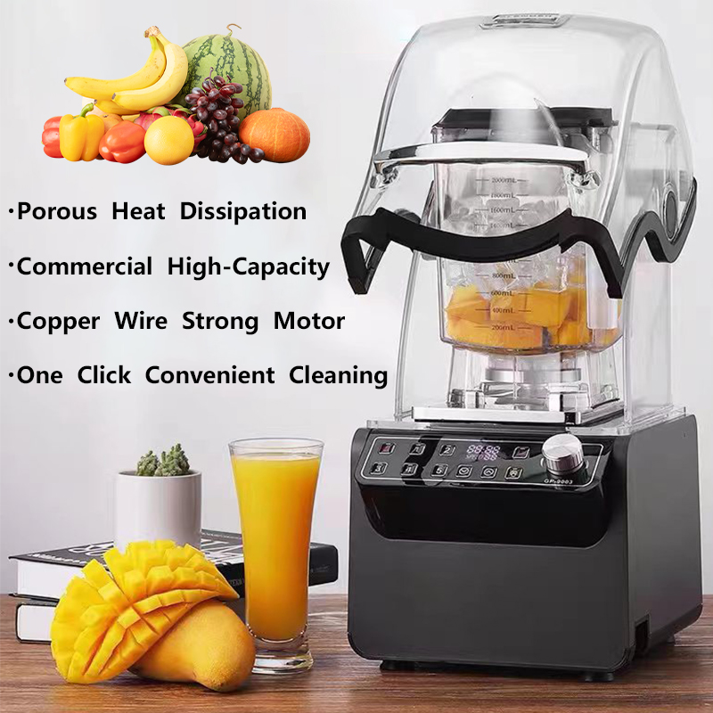 Commercial Blender Heavy Duty - Mesin Blender Es Komersial 1800W Heavy