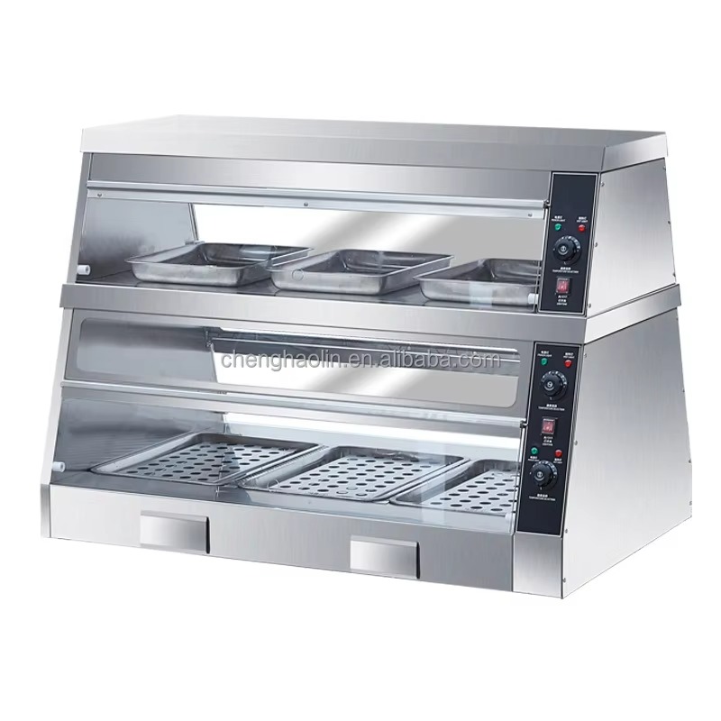 Commercial Kitchen Accessories - Lemari Display Komersial untuk Hamburger dan
