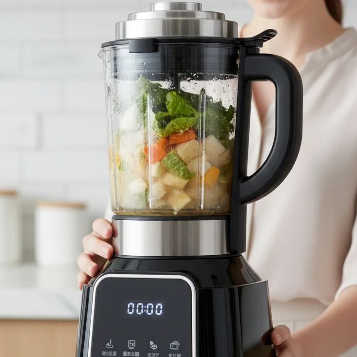 Commercial Blender Heavy Duty - Mesin Pembuat Susu Kedelai Otomatis Ringkas