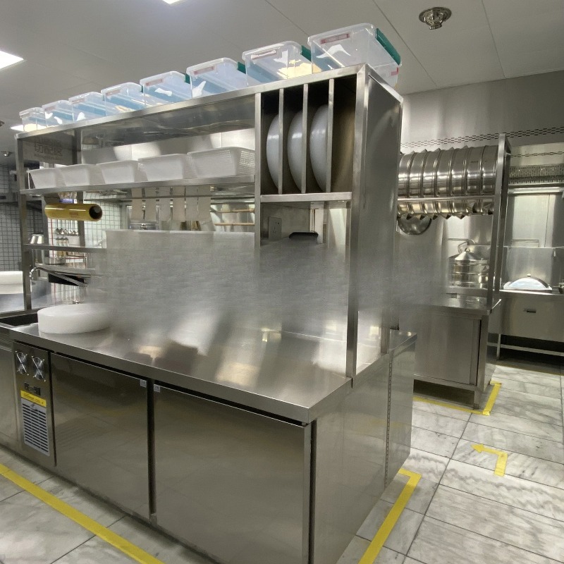 Commercial Kitchen Projects - Peralatan dapur komersial baja tahan karat