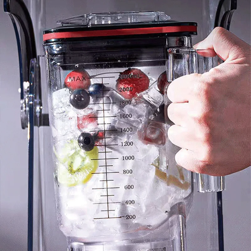 Commercial Blender Heavy Duty - Pembuat Smoothie Pintar Multifungsi Berkinerja Tinggi;