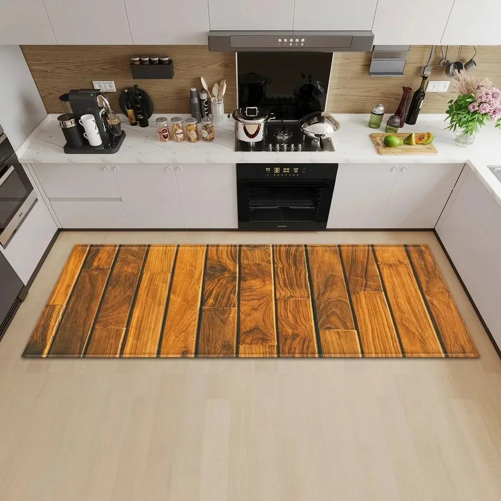 Commercial Kitchen Mats Anti Fatigue - Alas Lantai Motif Kayu Klasik Anti