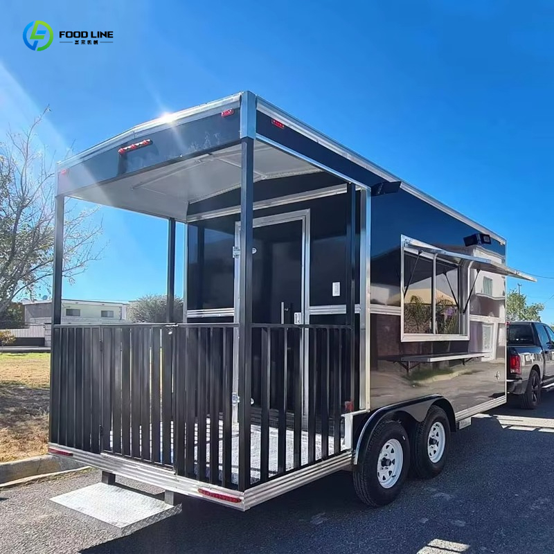 Commercial Kitchen Trailer - Truk Makanan, Trailer Katering Mobile, Dapur