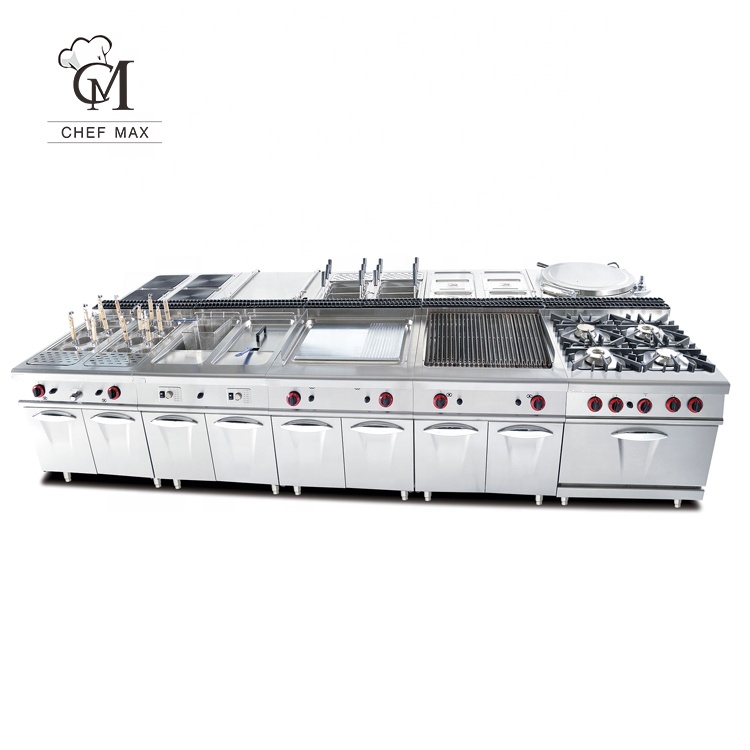 Commercial Kitchen Projects - Peralatan Dapur Gas Italia Barat CHEFMAX