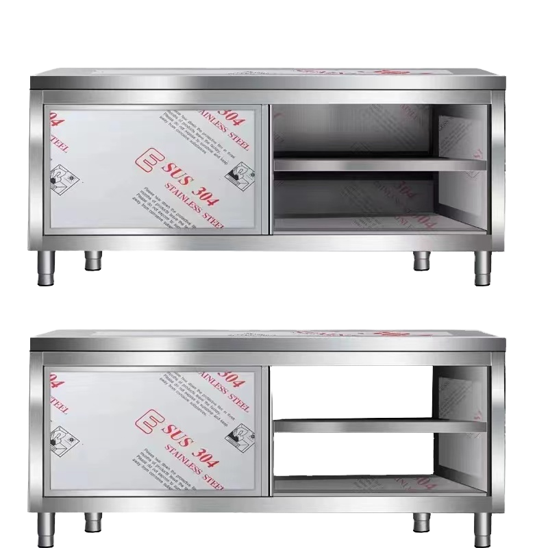 Meja Kerja Stainless Steel Hea - Commercial Kitchen Prep Table With Storage ulasan dan harga