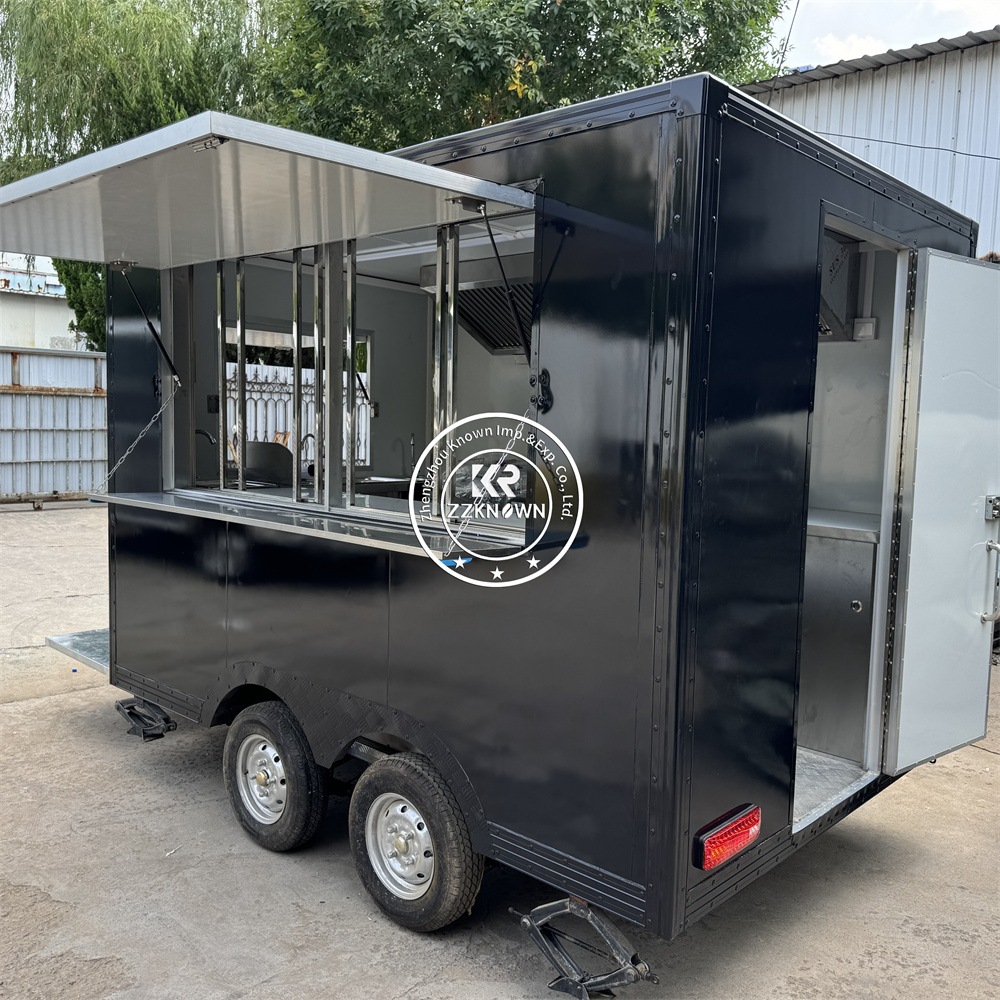 Truk Makanan Cepat Saji Buatan - Commercial Kitchen Trailer ulasan dan harga