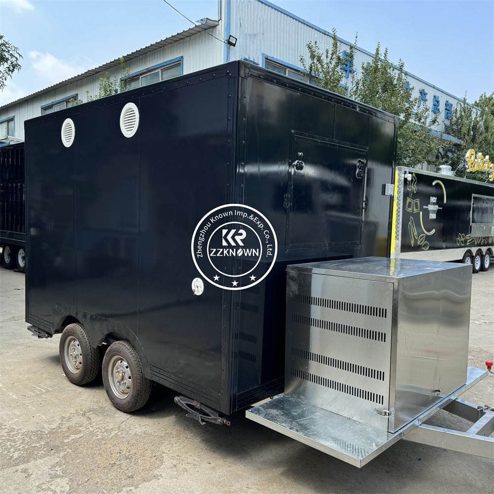 Truk Makanan Cepat Saji Buatan - Commercial Kitchen Trailer ulasan dan harga