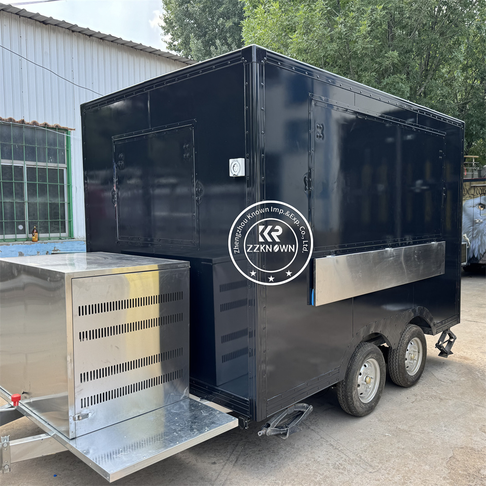 Truk Makanan Cepat Saji Buatan - Commercial Kitchen Trailer ulasan dan harga