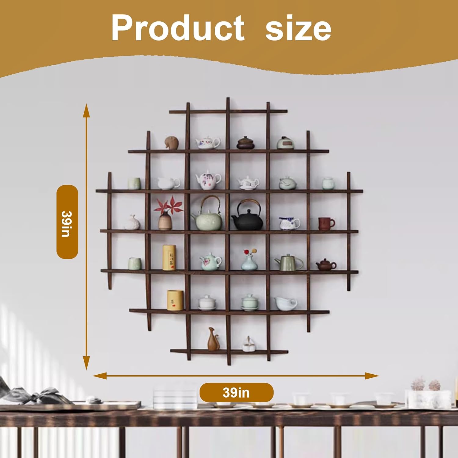 Rak Penyimpanan Cangkir Teh Ka - Commercial Kitchen Wall ulasan dan harga