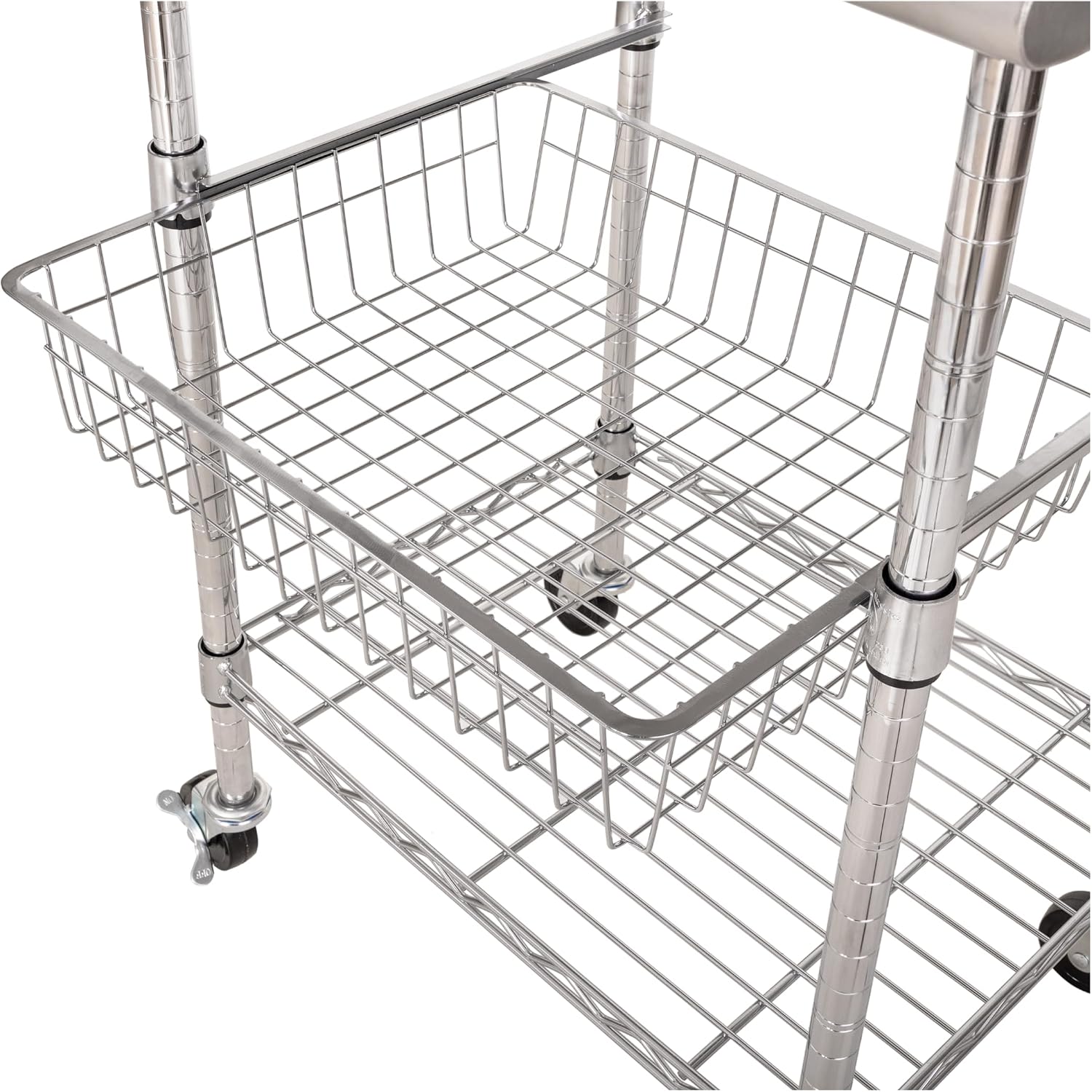 Meja Persiapan Makanan Komersi - Commercial Kitchen Prep Table With Storage ulasan dan harga