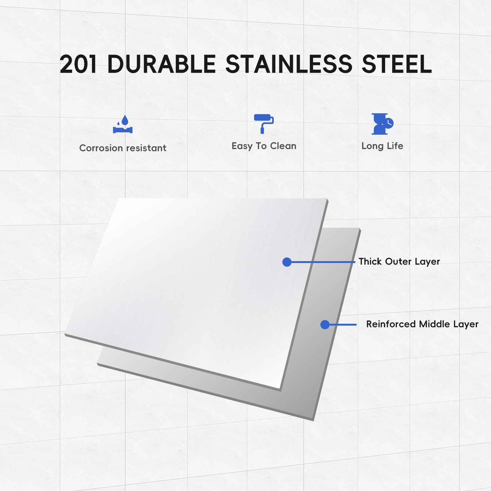 Meja Kerja Stainless Steel Hea - Commercial Kitchen Prep Table With Storage ulasan dan harga