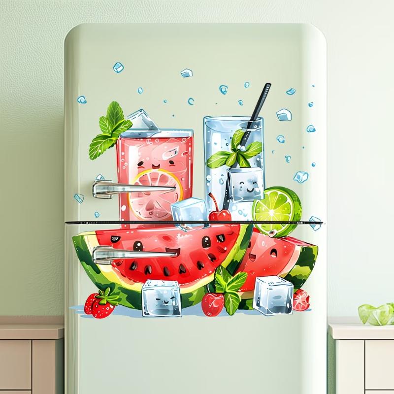 Stiker Dinding Minuman Semangk - Commercial Kitchen Wall ulasan dan harga