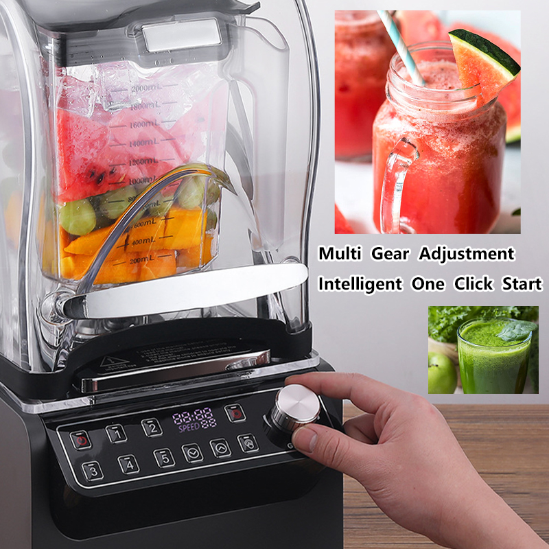 Mesin Blender Es Komersial 180 - Commercial Blender Heavy Duty ulasan dan harga