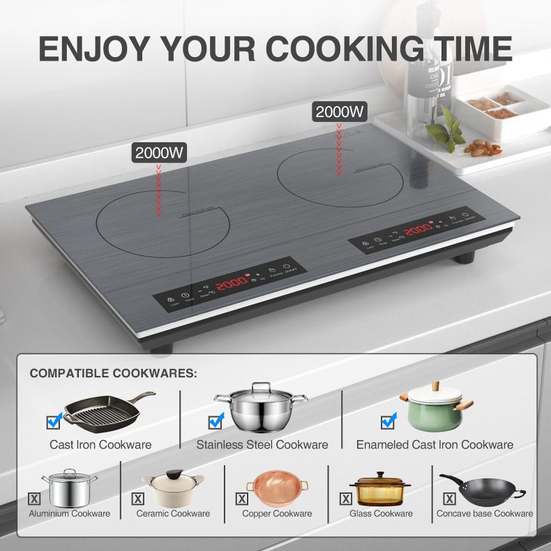Kompor Induksi Dua Tungku, Pem - Commercial Kitchen Zones ulasan dan harga