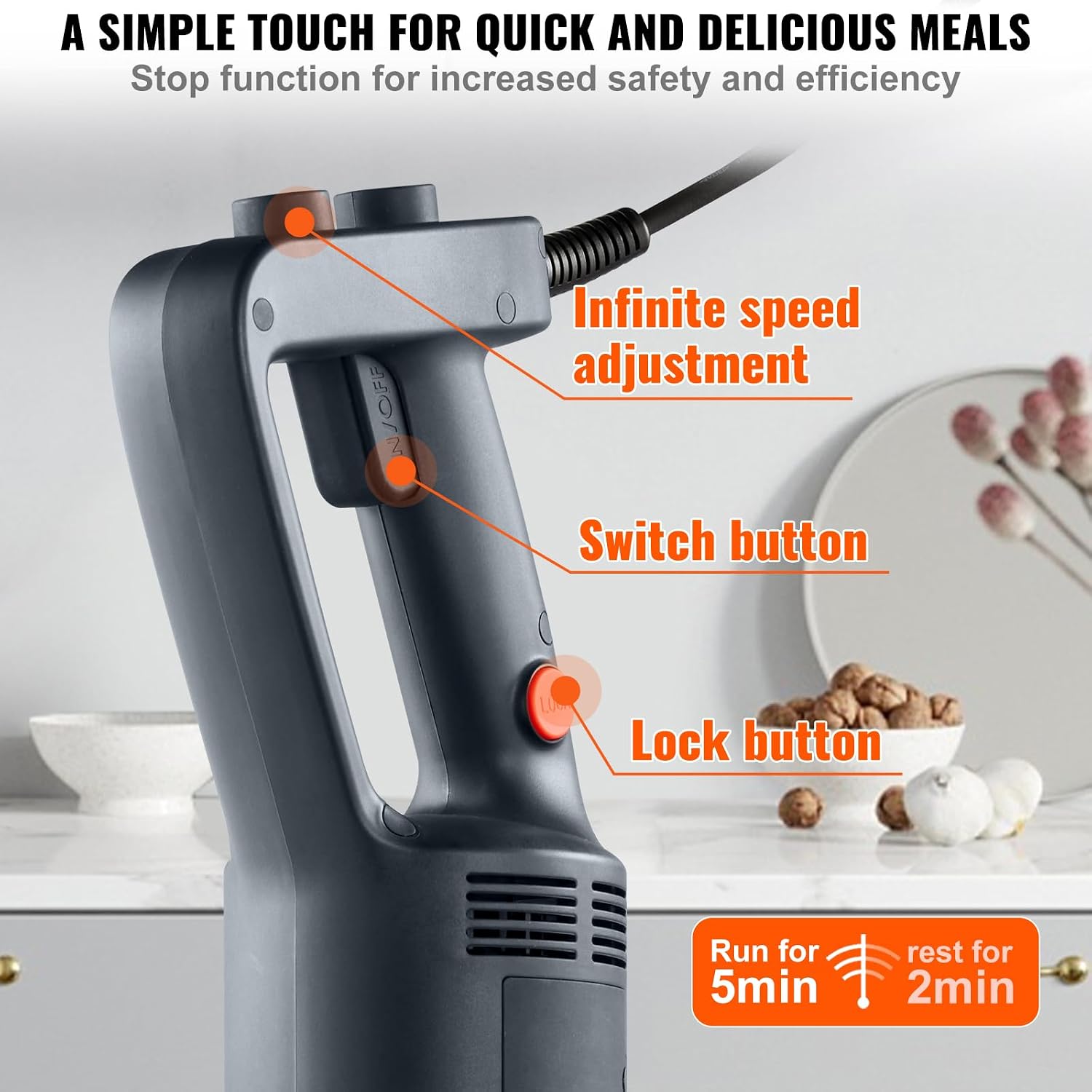 Blender Imersi Komersial, Mixe - Commercial Blender Heavy Duty ulasan dan harga