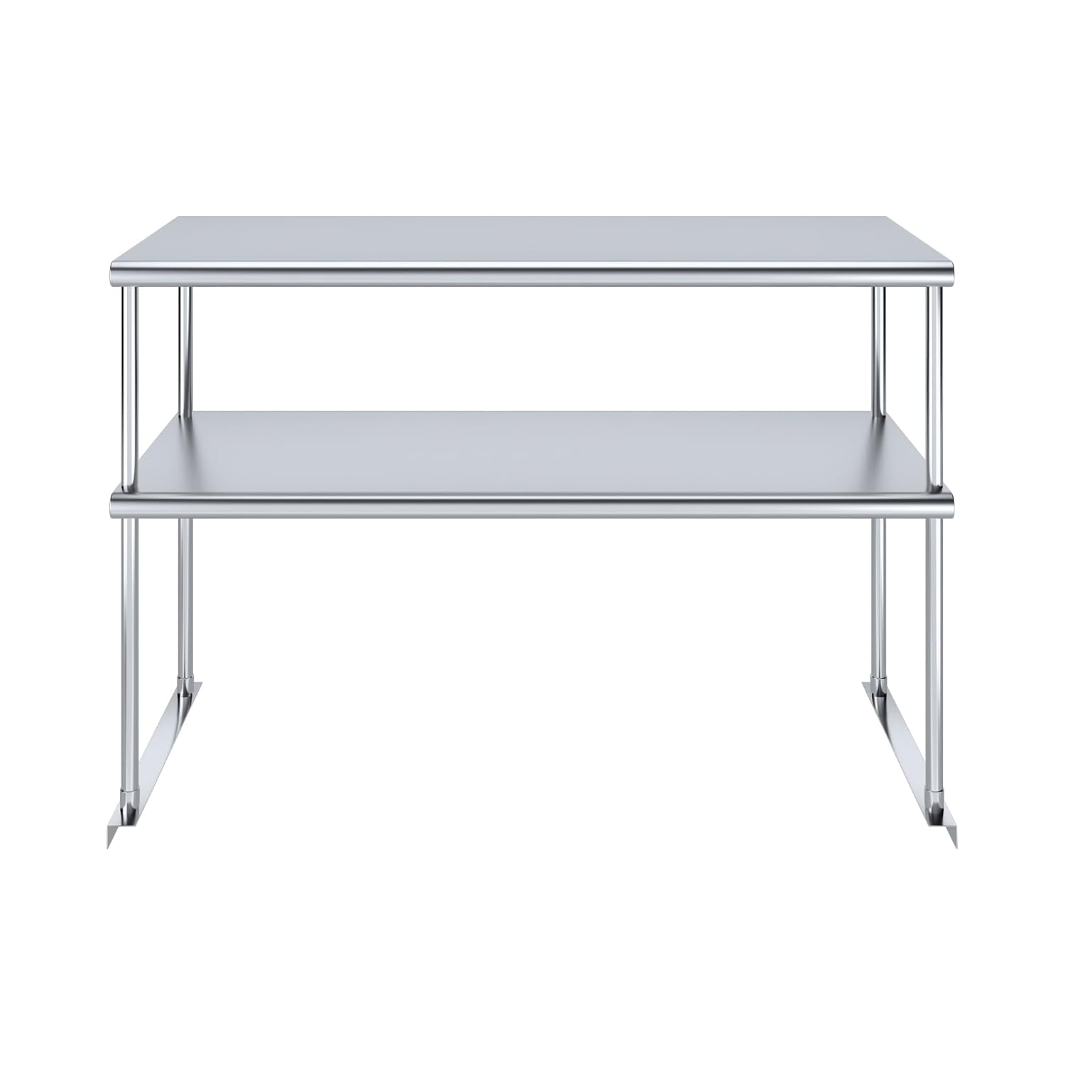 Rak Meja Dua Tingkat Stainless - Commercial Kitchen Prep Table With Storage ulasan dan harga
