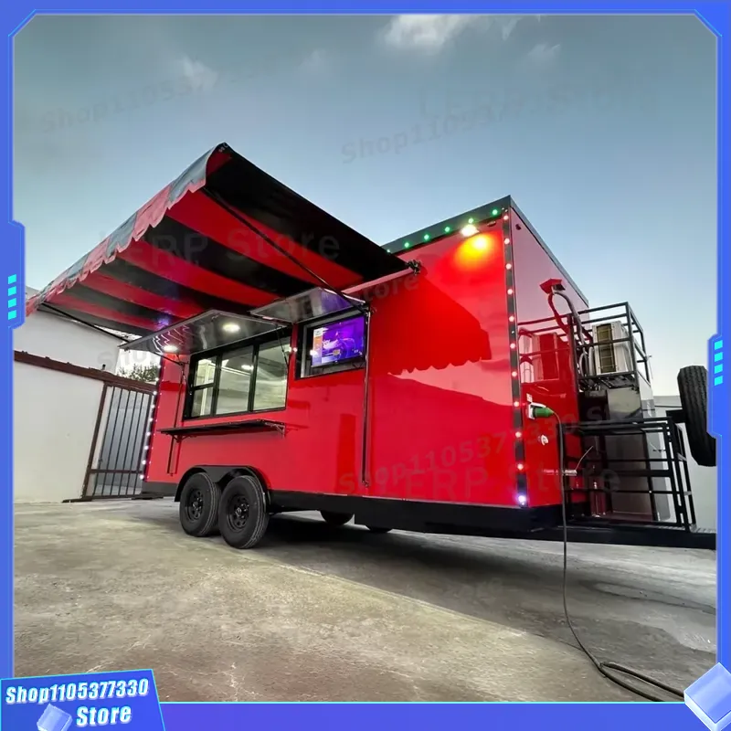 Gerobak Makanan Mobile Sesuai  - Commercial Kitchen Trailer ulasan dan harga