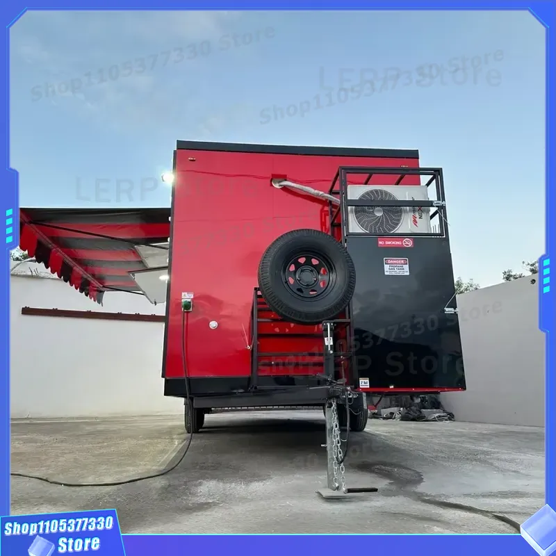 Gerobak Makanan Mobile Sesuai  - Commercial Kitchen Trailer ulasan dan harga