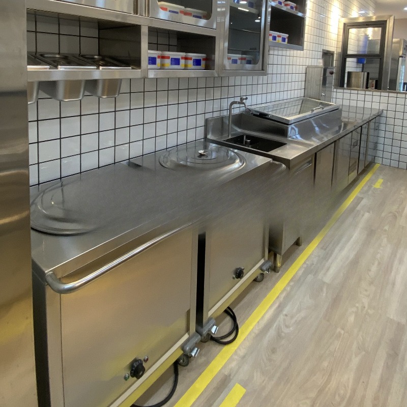 Peralatan dapur komersial baja - Commercial Kitchen Projects ulasan dan harga
