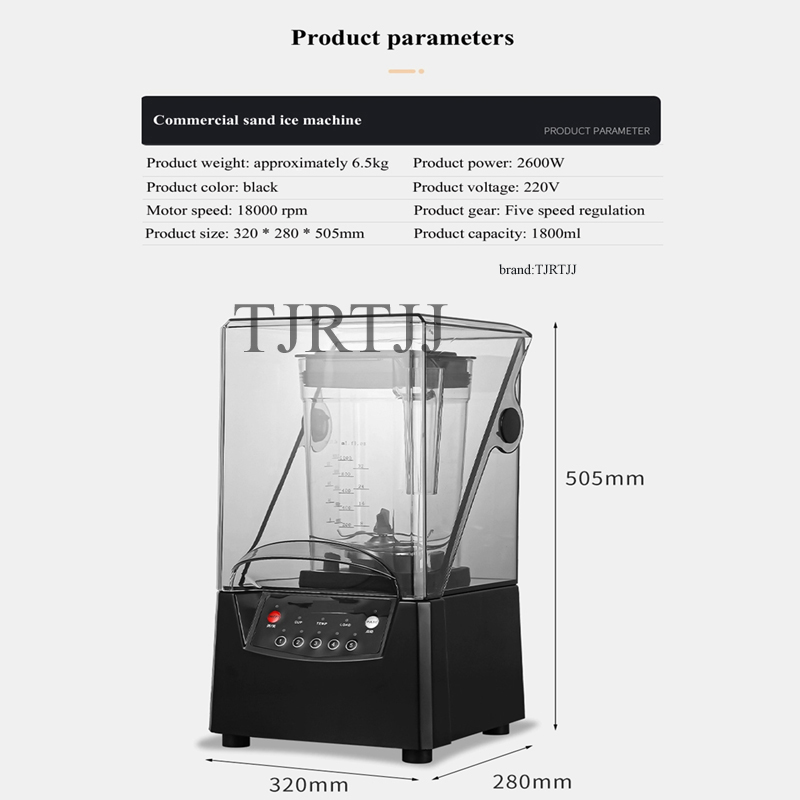 Blender Es Komersial yang Tena - Commercial Blender Heavy Duty ulasan dan harga