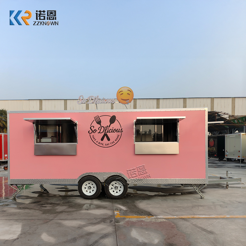 Truk Makanan Berkualitas Tingg - Commercial Kitchen Trailer ulasan dan harga