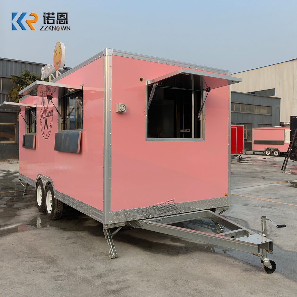 Truk Makanan Berkualitas Tingg - Commercial Kitchen Trailer ulasan dan harga