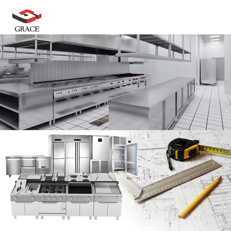 GRACE Layanan Lengkap Desain D - Commercial Kitchen Projects ulasan dan harga