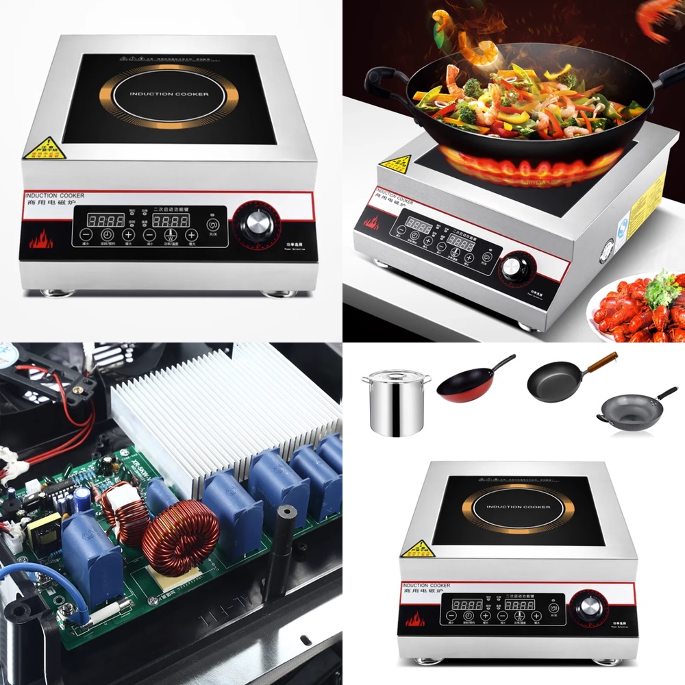 Kompor Induksi 5000W untuk Pen - Commercial Kitchen Zones ulasan dan harga