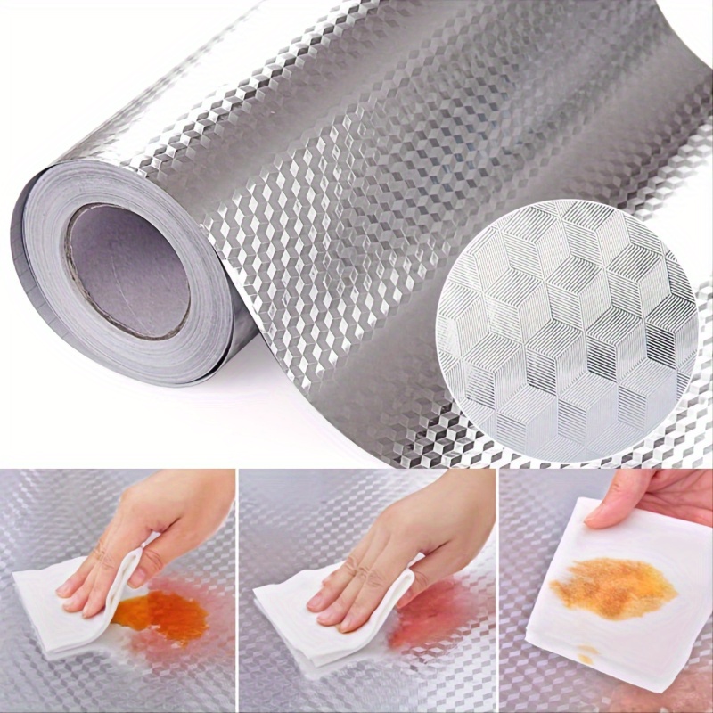 Stiker Dapur Aluminium Tahan A - Commercial Kitchen Wall ulasan dan harga